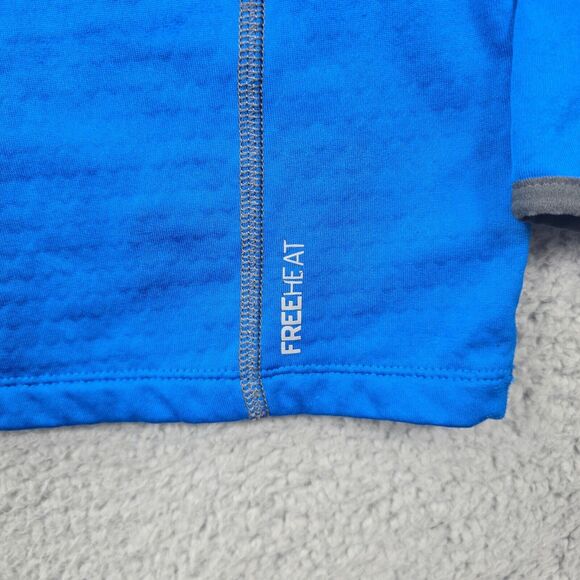 Eddie Bauer Men's Blue FreeHeat Quarter Zip Pullover Hiking Size L - Picture 4 of 12